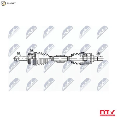 DRIVE SHAFT NPW-KA-382 FOR KIA G4EE 1.4L G4ED 1.6L 4cyl RIO II - Image 1 of 4