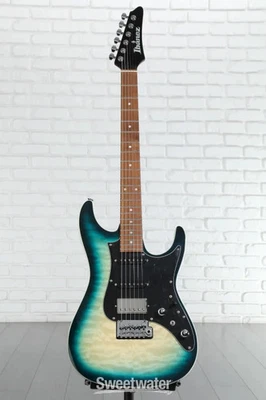 Guitarra eléctrica Ibanez Premium AZ24P1QM - Deep Ocean Blonde Foto 1 de 4