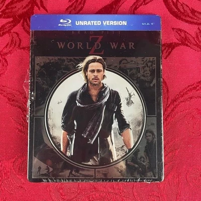 WORLD WAR Z: Unrated Version (Blu-ray) Steelbook, Brad Pitt - Image 1 of 4