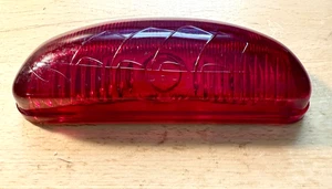 1942 PLYMOUTH SAILING SHIP DECK LID TRUNK TAILLIGHT LENS 40S 42 PLYO HOT ROD - Picture 1 of 11