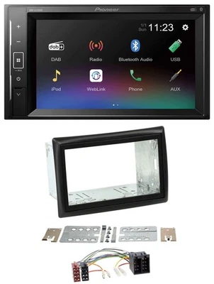 Pioneer DAB MP3 2DIN Bluetooth USB Autoradio für Renault Megane 2002-2008 - Bild 1 von 4