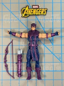 Marvel Legends Retro Hawkeye Actionfigur Clint Barton Avengers komplett B - Bild 1 von 2
