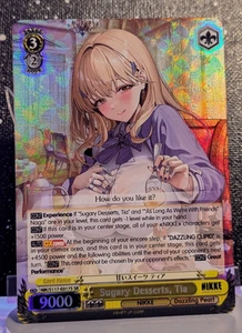 Weiss Schwarz Goddess of Victory Nikke S117-E017S SR Sugary Desserts, Tia FOIL - Picture 1 of 1