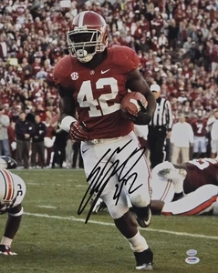 Foto firmada por Eddie Lacy auto UA Alabama Crimson Tide 16x20 PSA DNA GTSM BCS MVP - Imagen 1 de 1