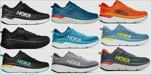 NEW! wide! HOKA One One BONDI 7 Running Shoes Men's Sizes & Colors cushioned lot - Picture 1 of 12