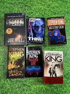 Stephen King Assorted Lot Of 6 Paperback Books Horror - Foto 1 di 1