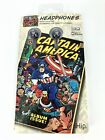 NEUF Casque Captain America rétro imprimé vintage Marvel iHip iPhone - Livraison rapide