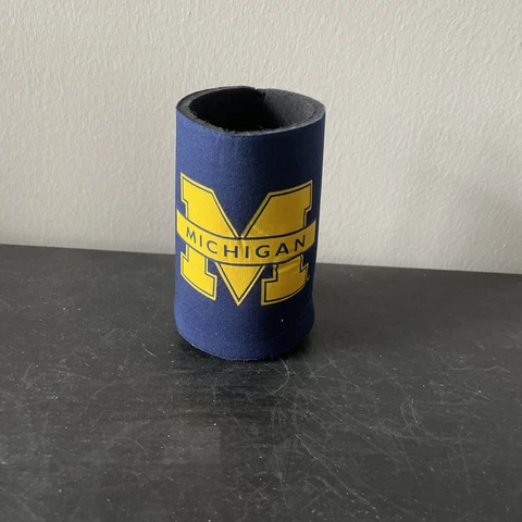 University of Michigan Coozie Can Cooler Cover