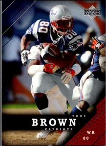 2005 Upper Deck Troy Brown New England Patriots #114 - Picture 1 of 2