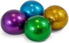HGL GALAXY SQUEEZE BALL 6CM - SV15030 BLUE GOLD PURPLE GREEN PLANETS SPARKLY
