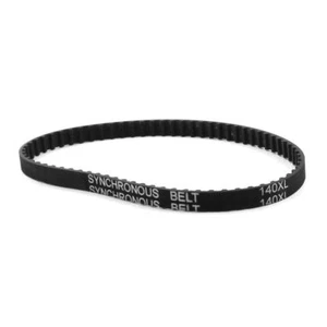 "Cinturón de distribución XL-140 70 dientes 7,9 mm de ancho goma negro engranada industrial 14" - Imagen 1 de 1
