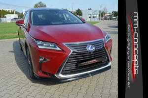 Labio de alerón CUP NEGRO para Lexus RX MK4 a partir del año 2015 enfoque de espada frontal V1 - Imagen 1 de 9