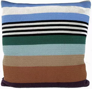 MISSONI HOME FLAME RETARDANT CUSHION COVER DOUBLESIDE 16x16" MANDA 160 - Picture 1 of 3