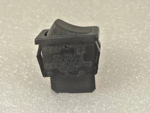 CW SPNO Momentary Rocker Switch 13A 125VAC 10A 250VAC Black Camper RV - Picture 1 of 4
