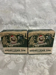 2 Dr Squatch Snowy Pine Tar Men’s Natural Bar Soap Limited Edition - Picture 1 of 1