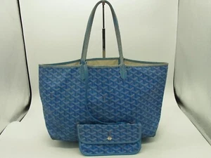Auth EV82 Goyard Saint Louis Tote Bag with Pouch from Japan - Picture 1 of 24