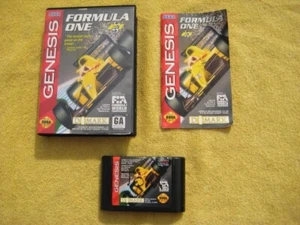 Formula One (Sega Genesis, 1993) - Picture 1 of 7