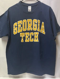 Gildan Georgia Tech T-Shirt Men's Size Large EUC! - Picture 1 of 4