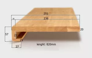 12 pedate per scale in rovere - system4 - rovere di prima classe, oliate con olio di cera dura premium - Foto 1 di 4