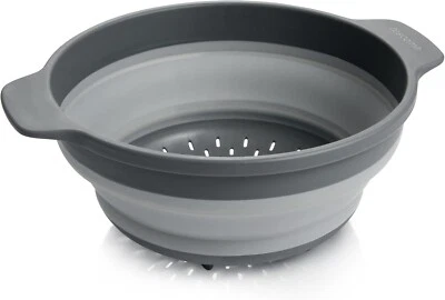 Tescoma 428540 Scolatutto GrandCHEF ø 24 cm, pieghevole, plastica, grigio Rotex - Immagine 1 di 4