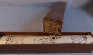 Someday Somewhere Well Meet Again DuoArt Player Piano Song Roll 0601 Gene Kerwin - Foto 1 di 5
