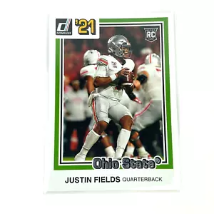 Justin Fields 2021 Panini Chronicles Donruss Draft Picks Football Rookie Card 33 - Picture 1 of 5