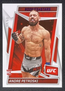 2023 Panini Chronicles UFC ANDRE PETROSKI RC Rookies & Stars #182 Purple 19/49 - Bild 1 von 2