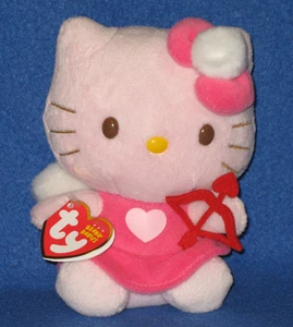 GORRO DE VALENTÍN TY HELLO KITTY BOW & FLECHA BABY - COMO NUEVO con ETIQUETAS COMO NUEVO - NUEVO - Imagen 1 de 1