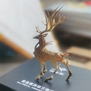 Modelo metálico tridimensional 3D montaje mecánico juguete montado a mano alce - Imagen 1 de 1