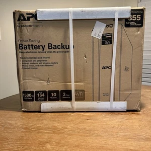 Schneider APC BR1500GQ Back-UPS Pro 1500 865 Watts 1500VA 120V Tower - Photo 1/5