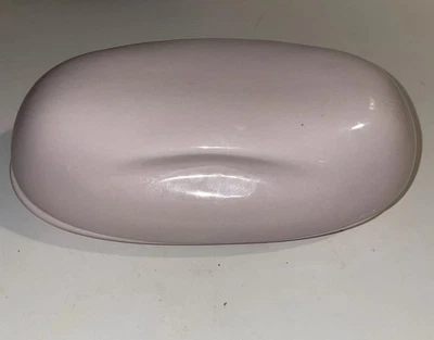 Russel Wright Iroquis China Modern Pink Sherbet CoveredButter Dish USA 1954-1967 - Image 1 of 4