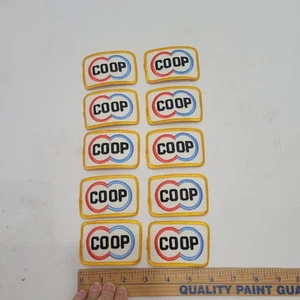 Lotto di 10 toppe nuove NOS Farmers Cooperative Co-Op Farm Bureau Agricoltura - Foto 1 di 3