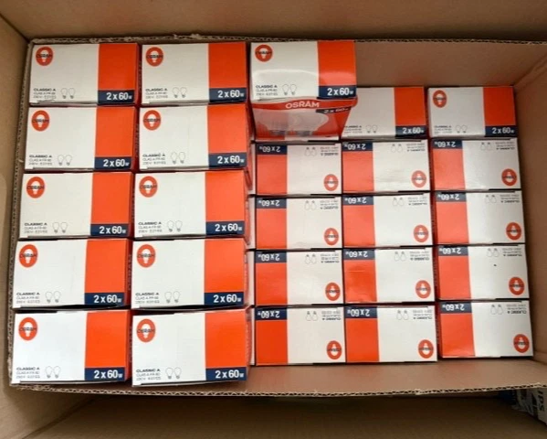 OSRAM E27 60W Classic B Glühbirnen KEIN LED - Bild 1 von 1