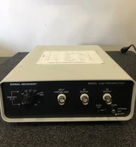 SIGNAL RECOVERY 5182 PREAMPLIFIER - Picture 1 of 3