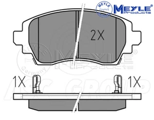 Meyle Brake Pad Set, Front Axle With anti-squeak plate 025 230 8818/W - Picture 1 of 3