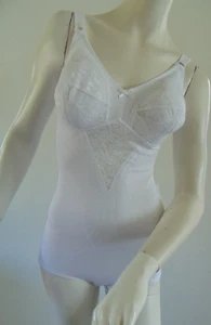 Unlabelled White Hourglass Body Shaper Charnos Body UK 36D New - Picture 1 of 8