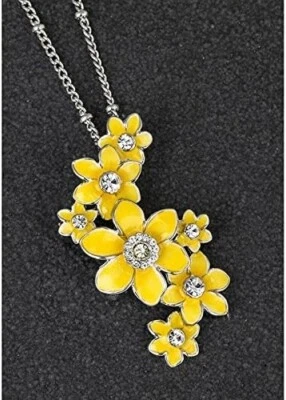 Collar con racimo de narciso radiante Equilibrium Foto 1 de 2