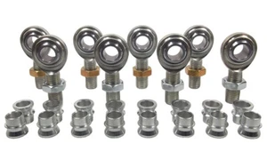 ECONOMY 4 LINK KIT 3/4 HEIM JOINTS WITH 3/4-5/8 HIGH MISALIGNMENT SPACERS - Picture 1 of 6