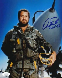 Dan Fouts HOF Autographed/Inscribed "HOF 93" 8x10 Photo TOP GUN Chargers JSA - Picture 1 of 3