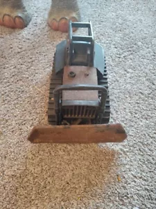Vintage solid diecast tonka Bulldozer tractor truck 12'' - Picture 1 of 6