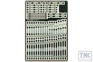 ESP-DSLIP1.0 DCC Concepts Pre-Etched Sleepers 1.0mm (4mm scale) Double Slips - Picture 1 of 1