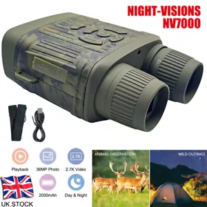 2.7K 36MP 10X Night Vision Goggles For Hunting Infrared Binoculars Digital Zoom - Picture 1 of 19