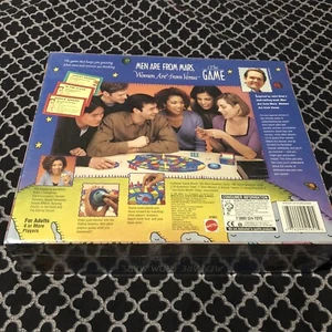 1998 MATTEL MEN ARE FROM MARS WOMAN ARE FROM VENUS THE BOARD GAME New - Picture 1 of 5