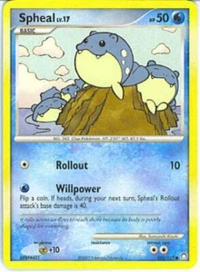 2x (pok-MT-102) Spheal (C) Pokemon D&P Mysterious Treasures Card # 102 - Picture 1 of 1