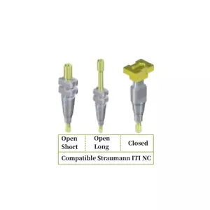 3Pcs Dental Bone Level Closed Tray Open Trays Transfer Analog ITI Straumann NC - Picture 1 of 4