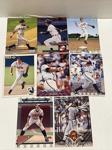 Chipper Jones LOT OF (8) CARDS RC - Atlanta Braves HOFer - Picture 1 of 17