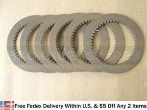 JCB PARTS - TRANSMISSION FRICTION PLATE, PACK OF 6 PCS (PART NO. 445/30011) - Picture 1 of 9