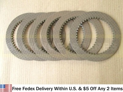 JCB PARTS - TRANSMISSION FRICTION PLATE, PACK OF 6 PCS (PART NO. 445/30011) - Image 1 of 4