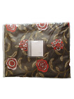 NEW Gypsy Bloom King Duvet Cover Crate and Barrel Made in Italy NIP Brown Floral