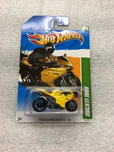 HOT WHEELS 2012 #52/247 CACCIA AL TESORO 2/15 DUCATI 1098 NUOVO SU CARTONCINO B39 - Foto 1 di 7